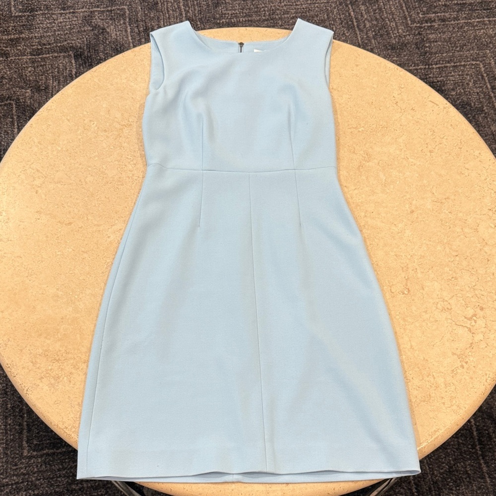 Diane Vonfurstenberg Elegant Blue Sleeveless Dress